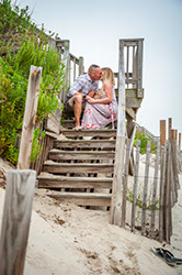 Cute family portrait session at the Whalehead Club in Corolla, North Carolina in the Outer Banks