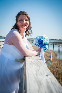 outer banks wedding in gorgeous Nags Head at Pamlico Jack's Restaurant